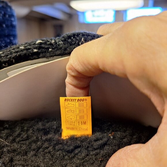 Rocket Dog 2 Tone Cable Knit Boots - 8M - Picture 5 of 6